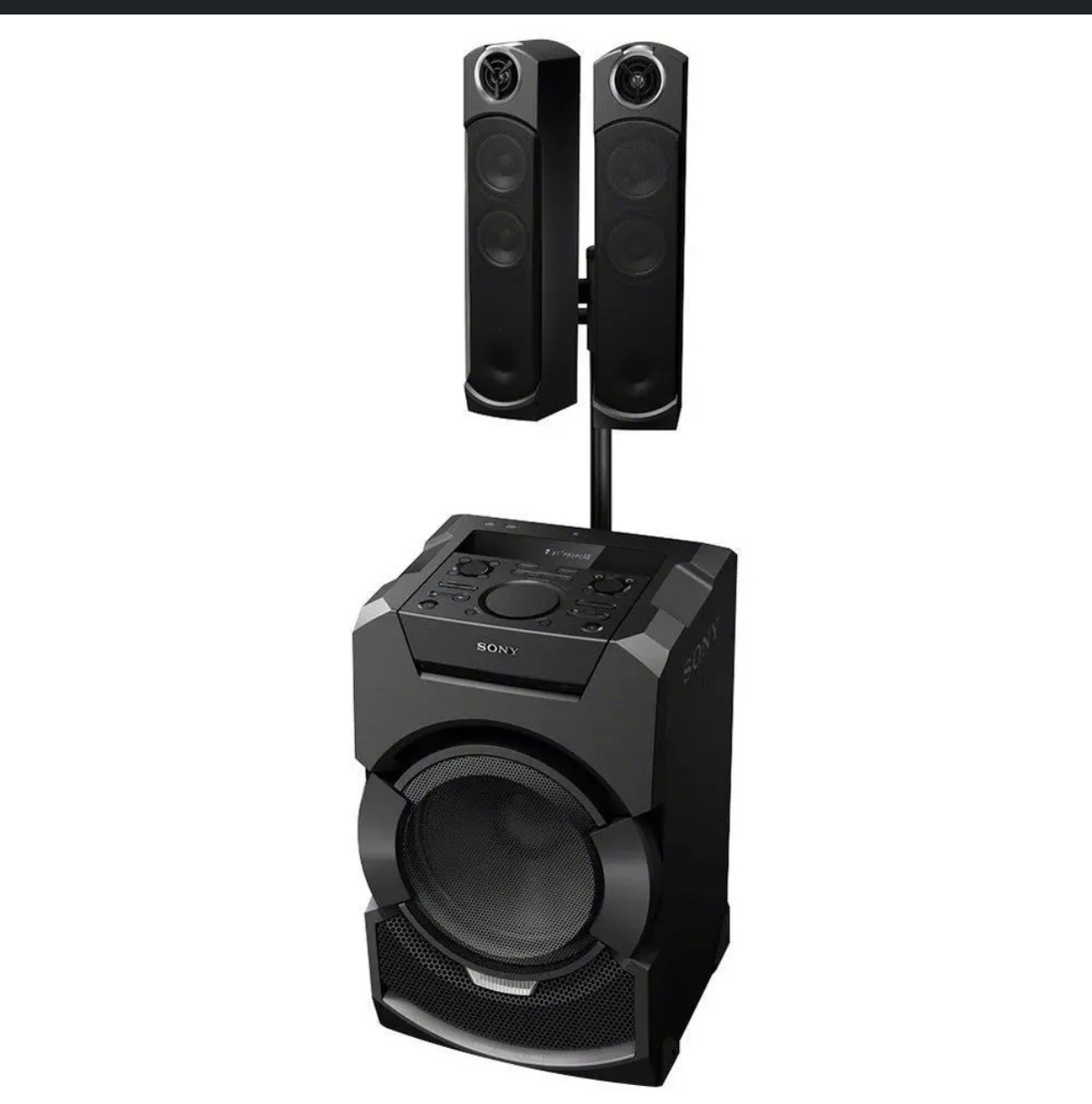 Mini System MHC-Shake Flex GT5D, 2 USB, Bluetooth, NFC, DJ Effect, LED Multicolorido, 2000W RMS - Sony